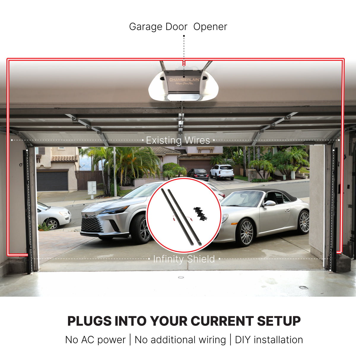 INFINITY SHIELD - Garage Door Sensor – The Infinity Shield