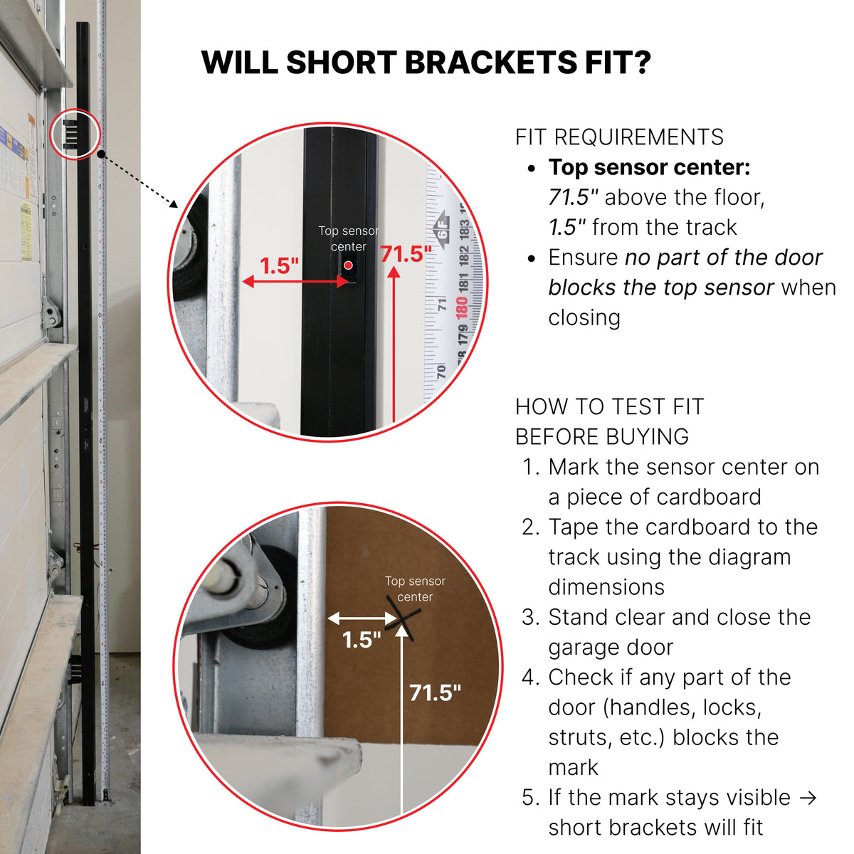 INFINITY SHIELD - Garage Door Sensor – The Infinity Shield